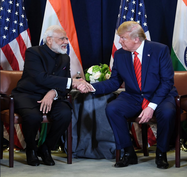Modi and Trump at UN General Assembly