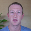 Mark Zuckerberg delivering the announcement about labelling hate speech by politicians