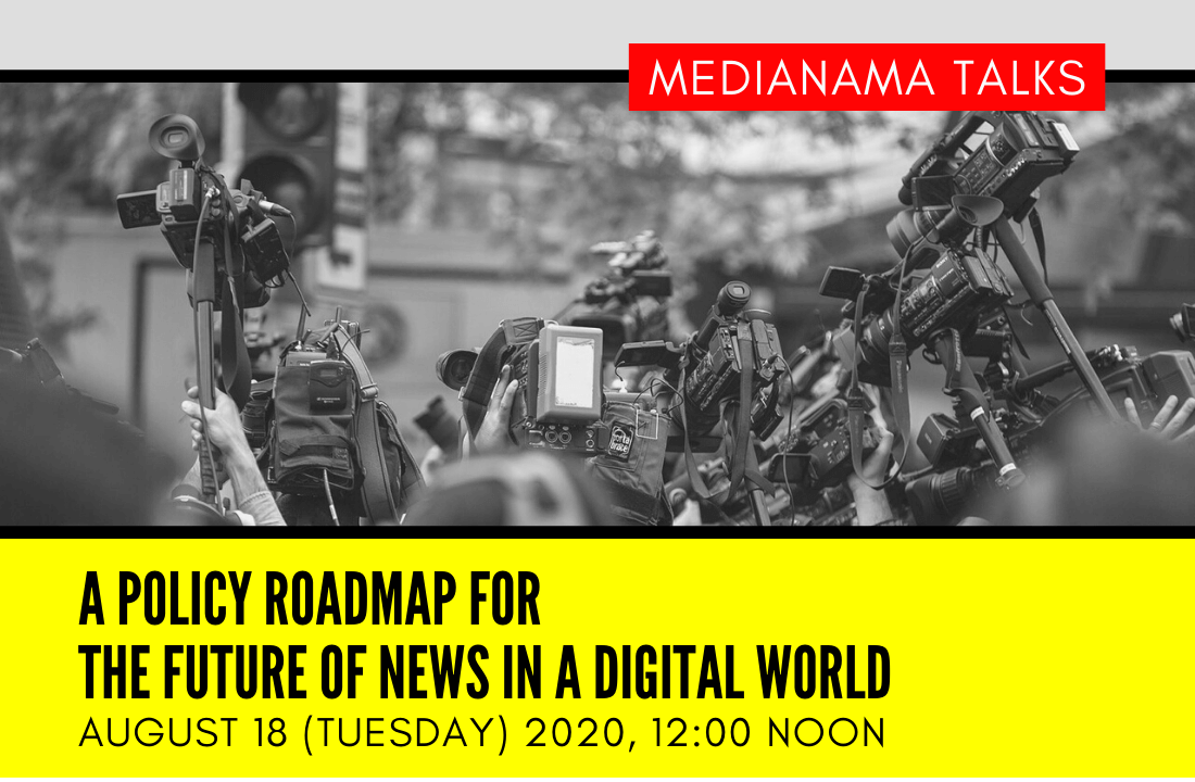 MediaNama Talks: Future of News, August 18, 2020